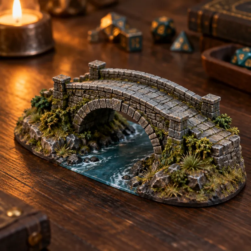 Ponte de Pedra — Cenários