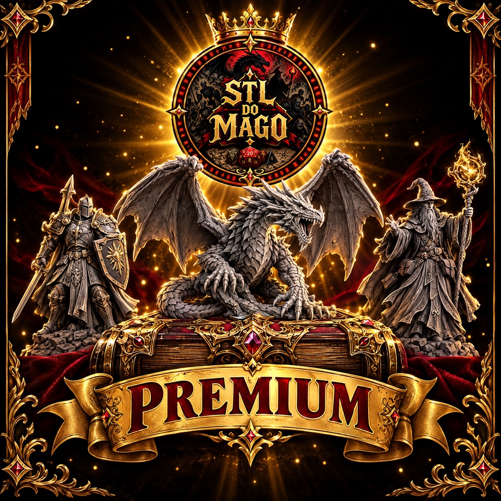 Pacote Premium do STL do Mago