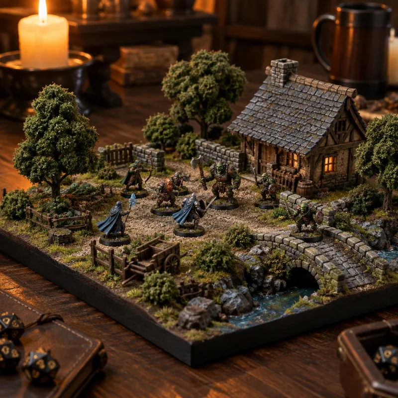 Pack de Cenários e Dioramas