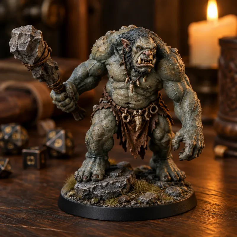Troll das Cavernas — Monstros e Feras