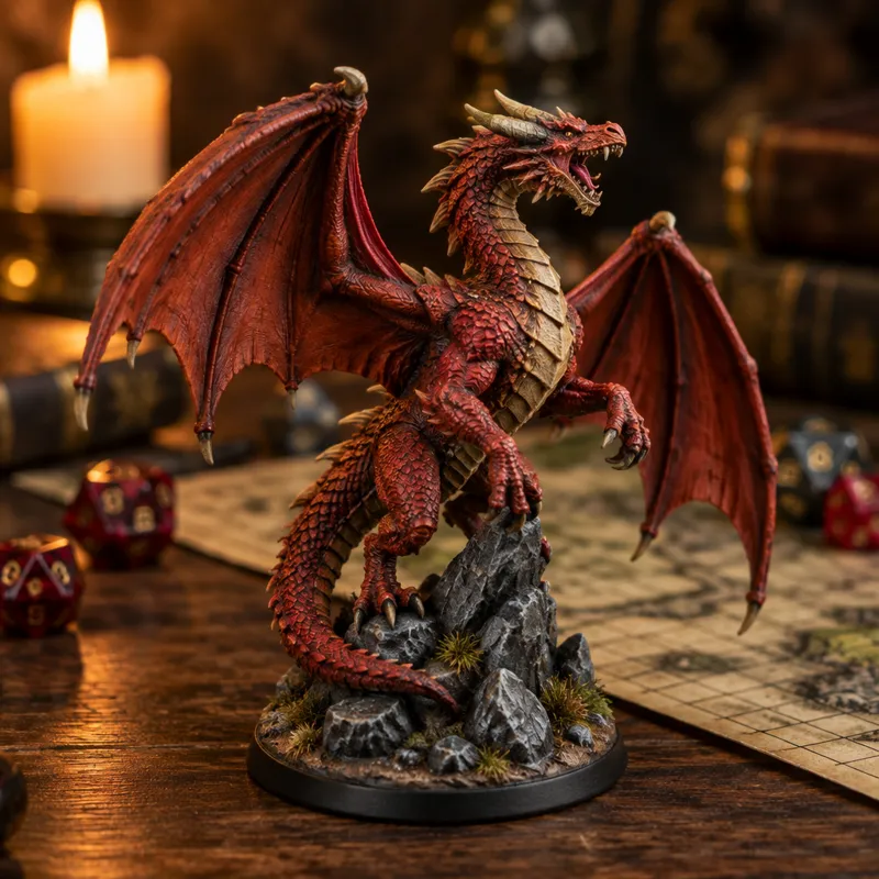 Dragão Vermelho — Monstros e Feras