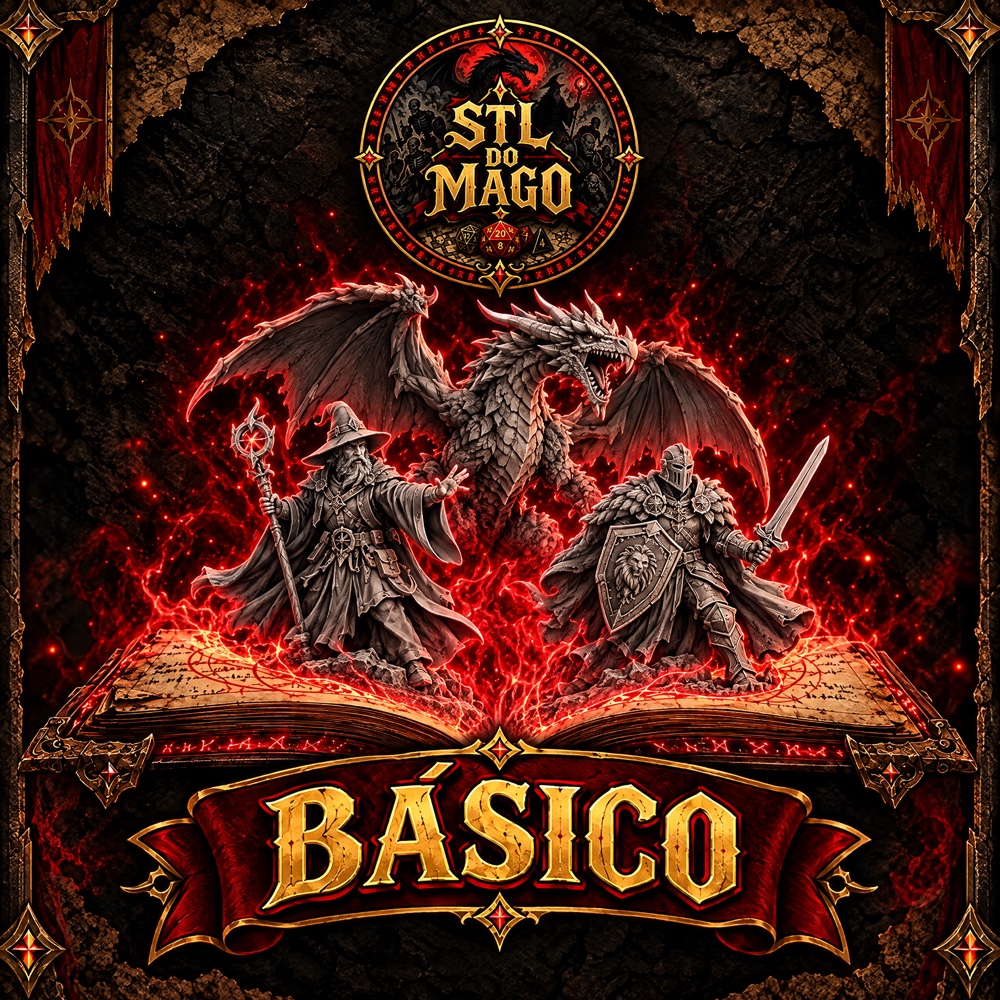 Pacote Básico do STL do Mago
